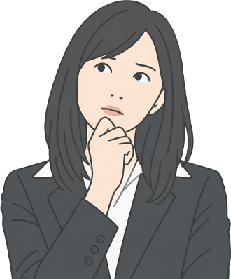 考え込む人物イメージ